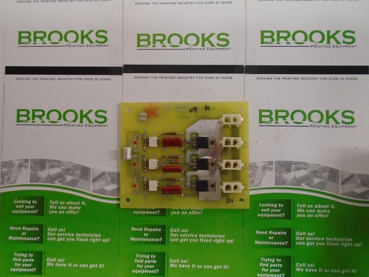 Itek Camera OEM PC Board Assembly (Triac Switch) , Part #19960709