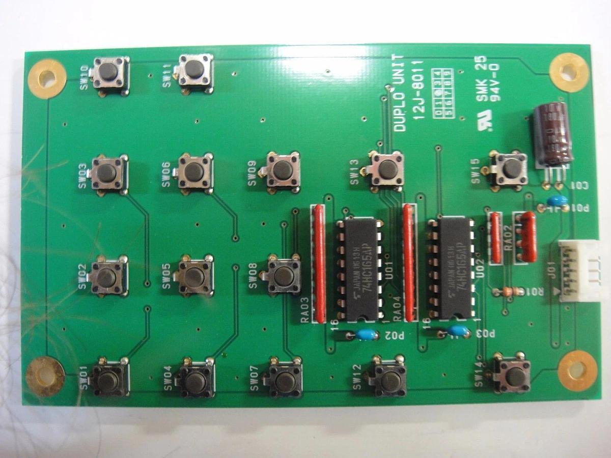 Duplo Key P. W. B. Unit (1/2, 2/2) Part #12J-8011