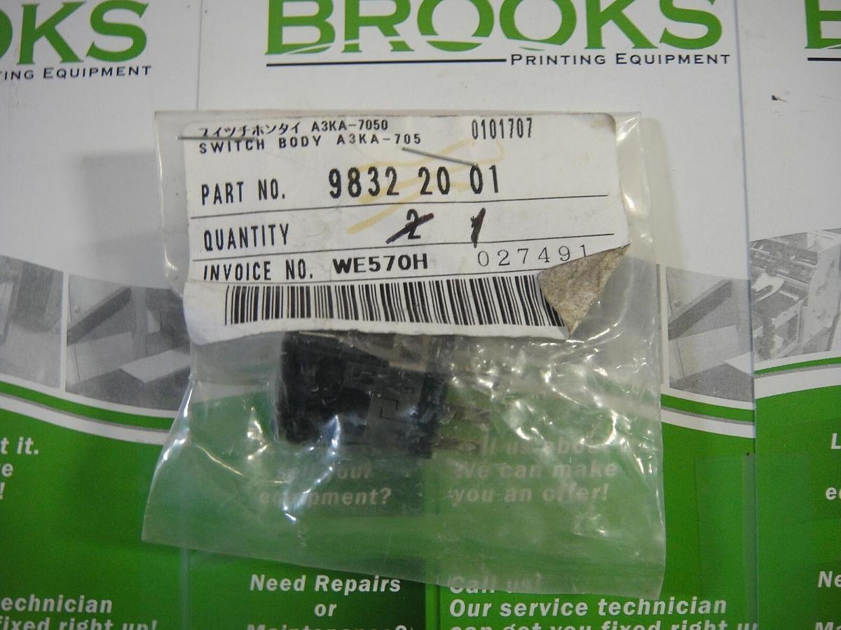 Used Ryobi Switch Body, Part #9832 20 01