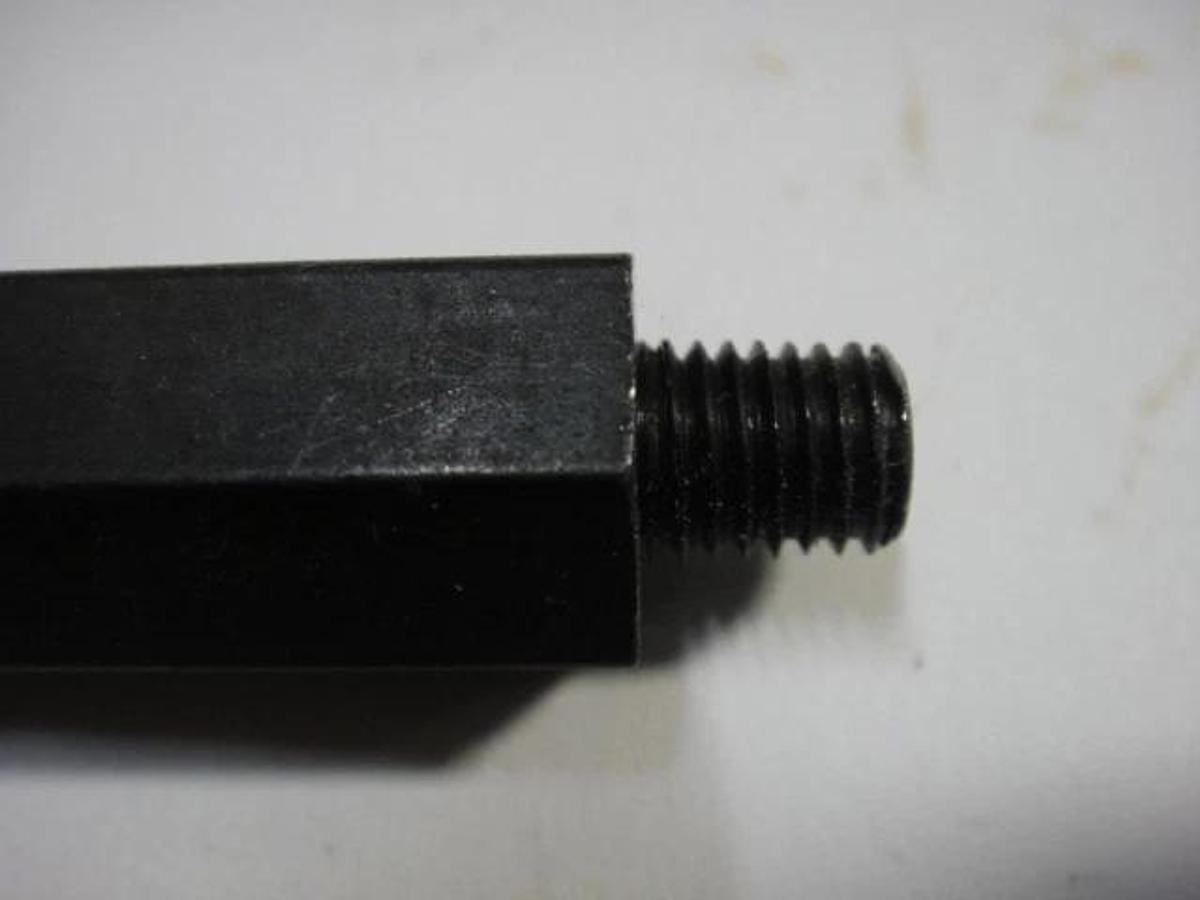 Used AB Dick 360-385 Stud-Thread Idler Shaft, Part #P-7007