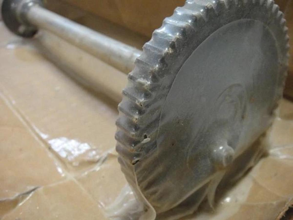 Used AB Dick 4 Position Lever Shaft Assembly, Part #73047