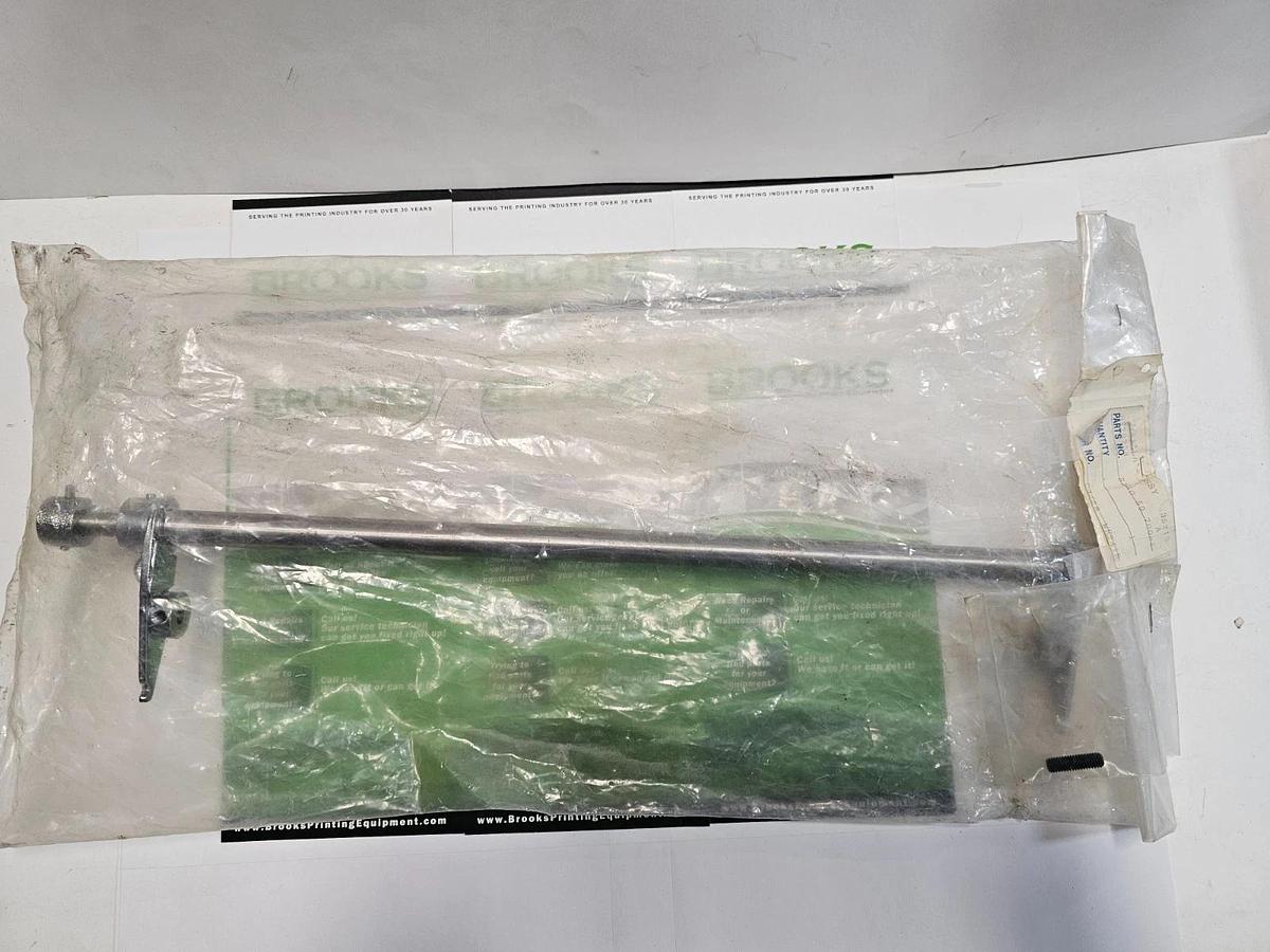 Used Ryobi Ink Ductor Shaft Assembly, Part #5330 59 700-1