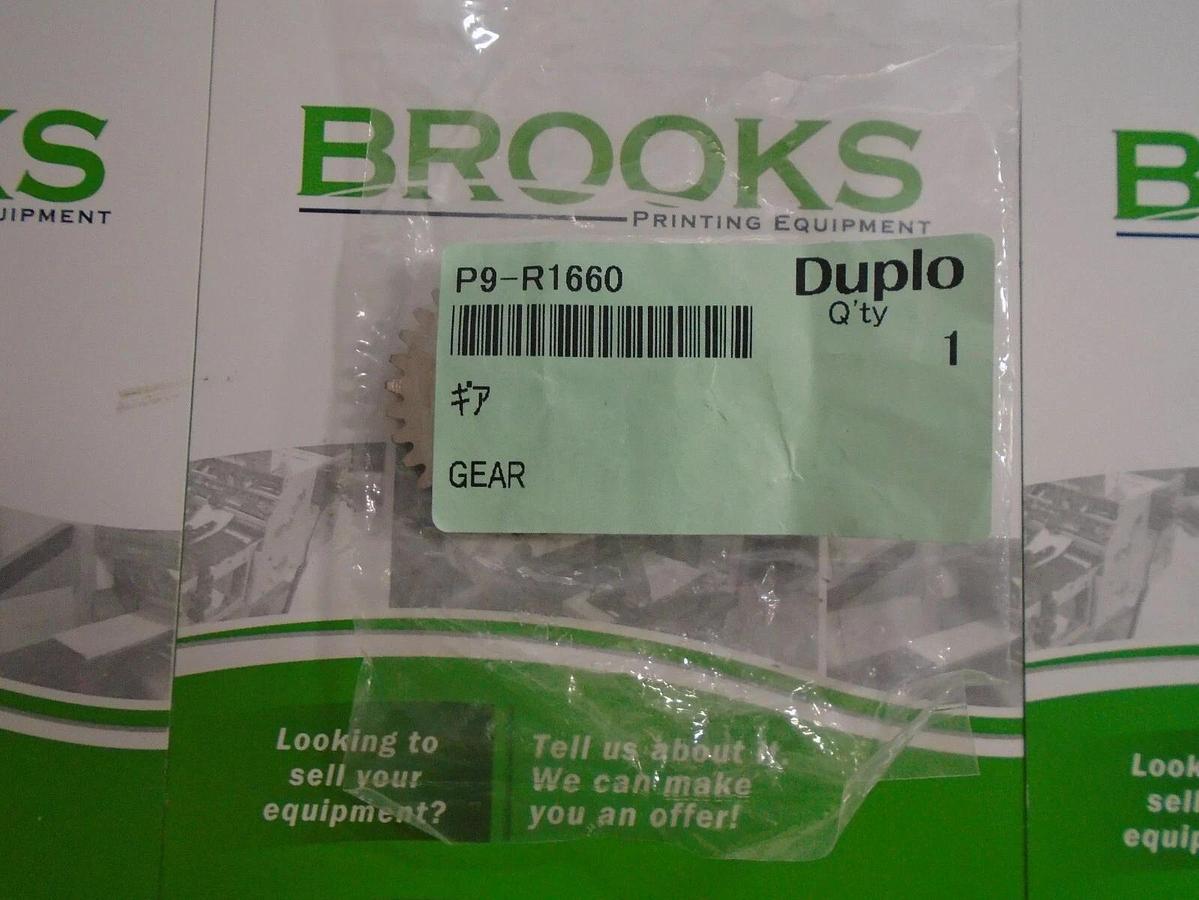 Used Duplo Gear, Part #P9-R1660