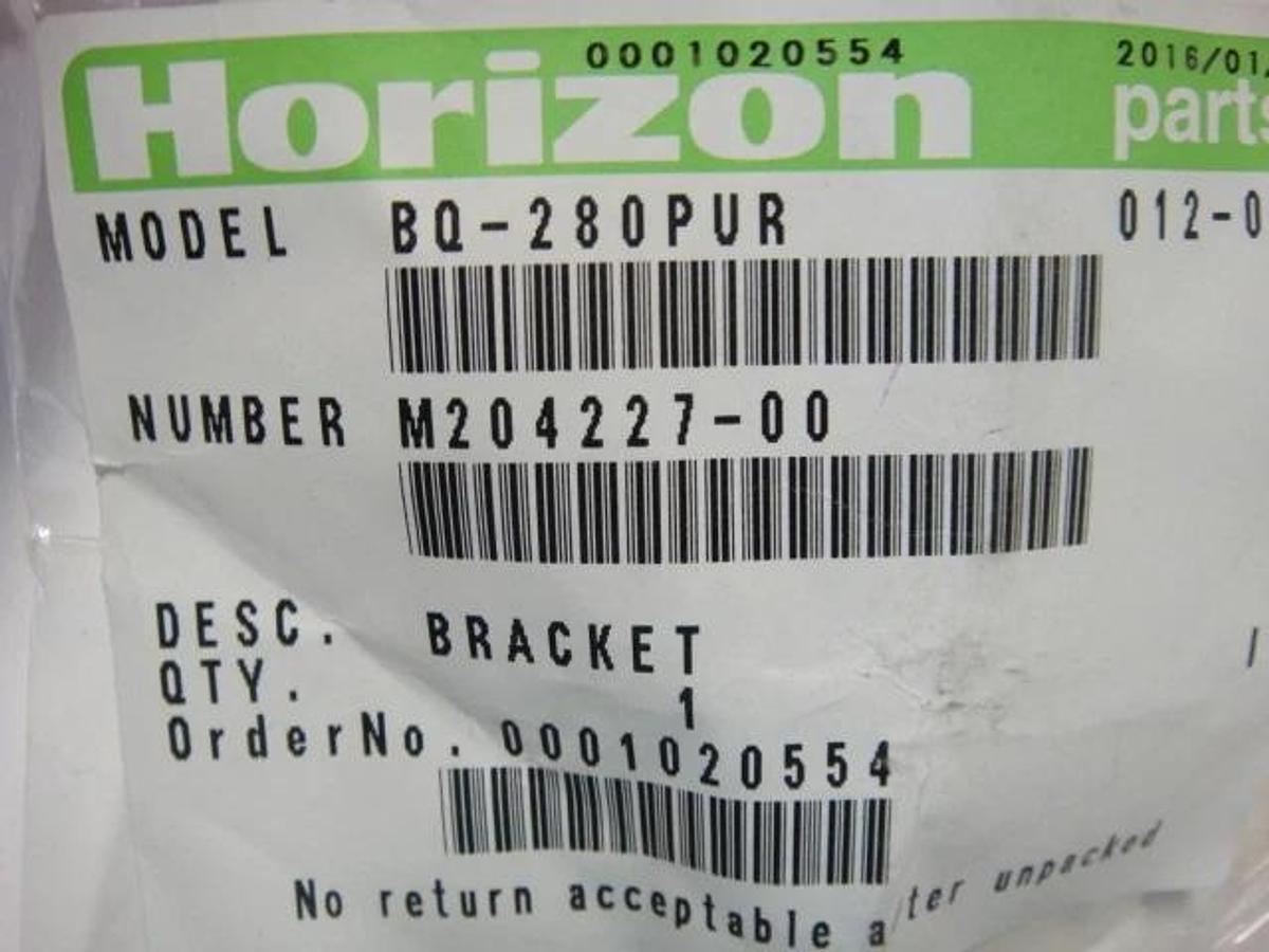 Horizon BQ 280 PUR Bracket, Part #M204227-00