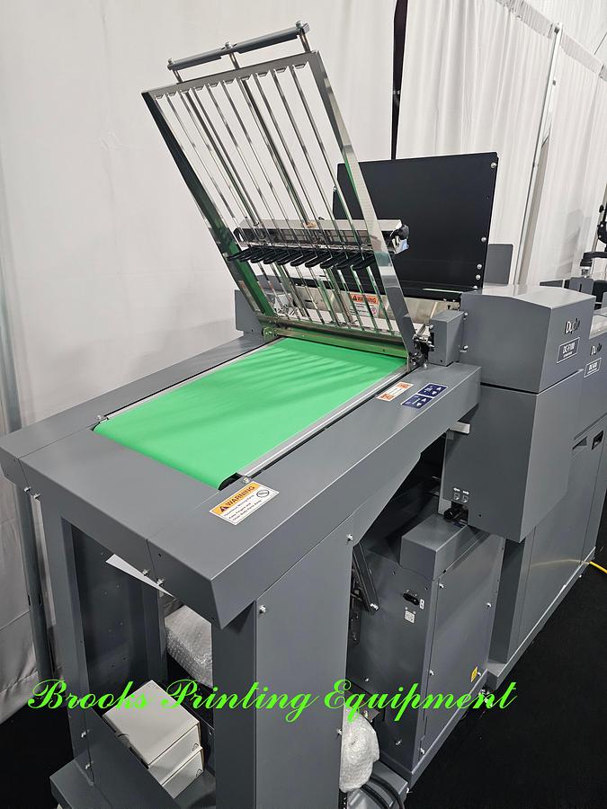 Used Duplo DC-618 with DC In-Line Folder, 2023 Video