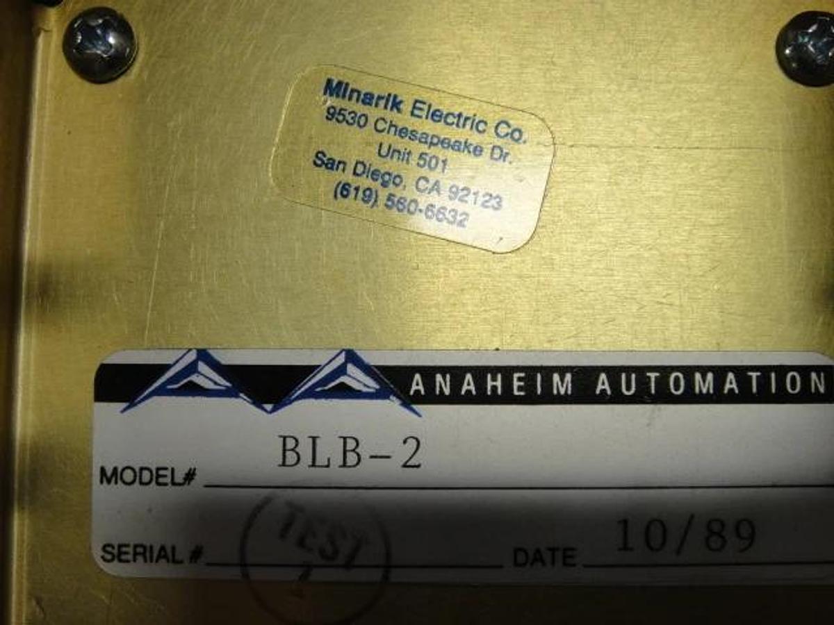 Used Count Numbering Motor Driver(BI-Level) Part #AA153 1B