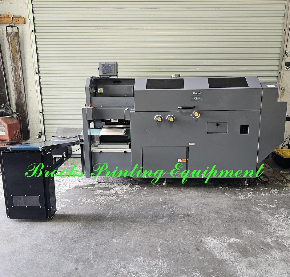 Used Duplo DB-500 Perfect Binder, 2015