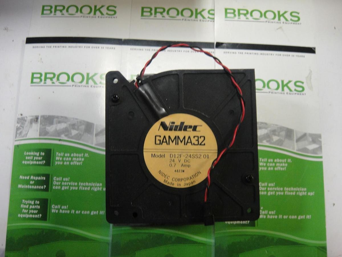 Used Duplo 10/60 DC Fan (Gamma 32), Part #11A-80400