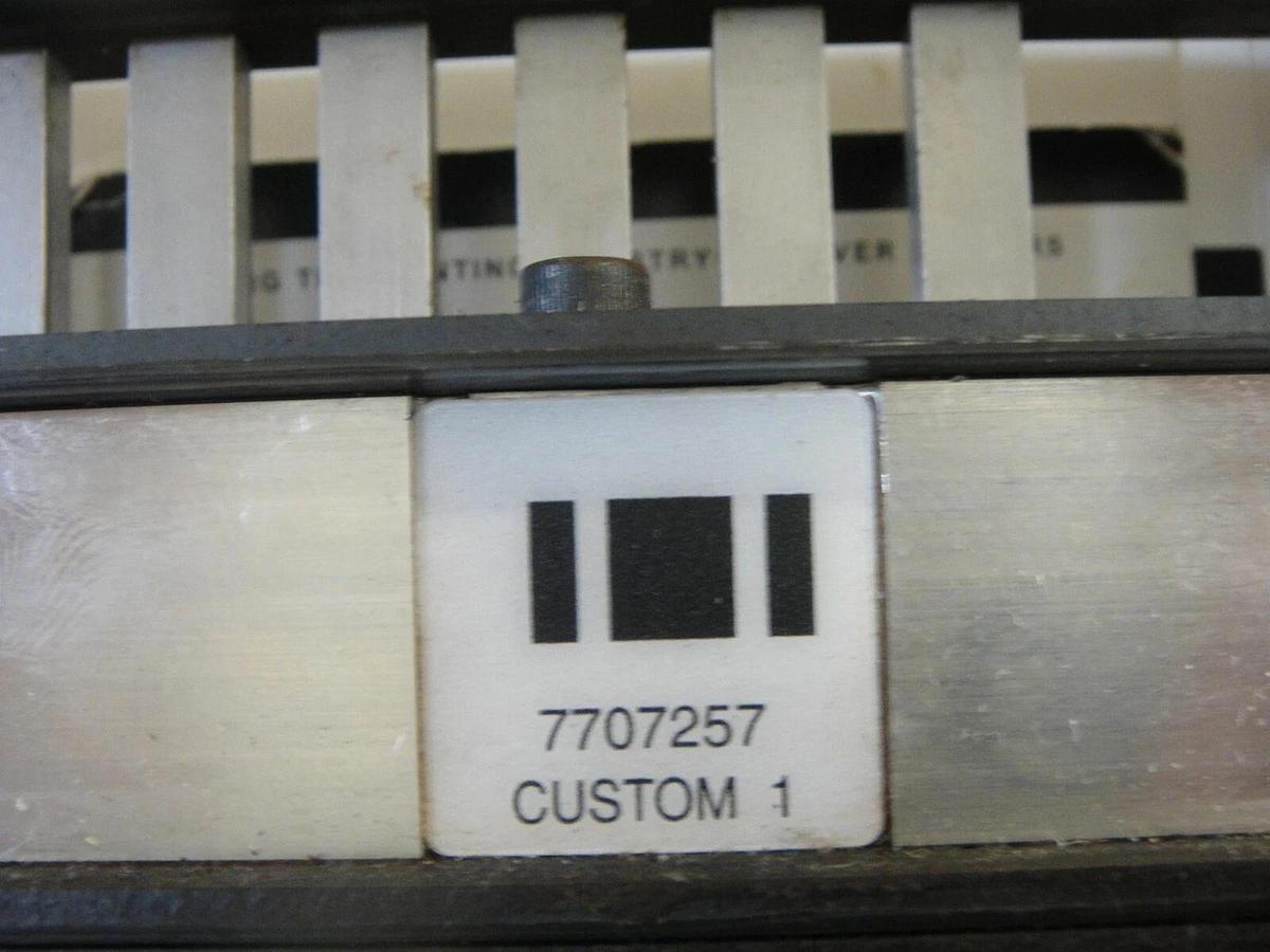 Used GBC Quantum P70ix Custom Die, Part #7707257