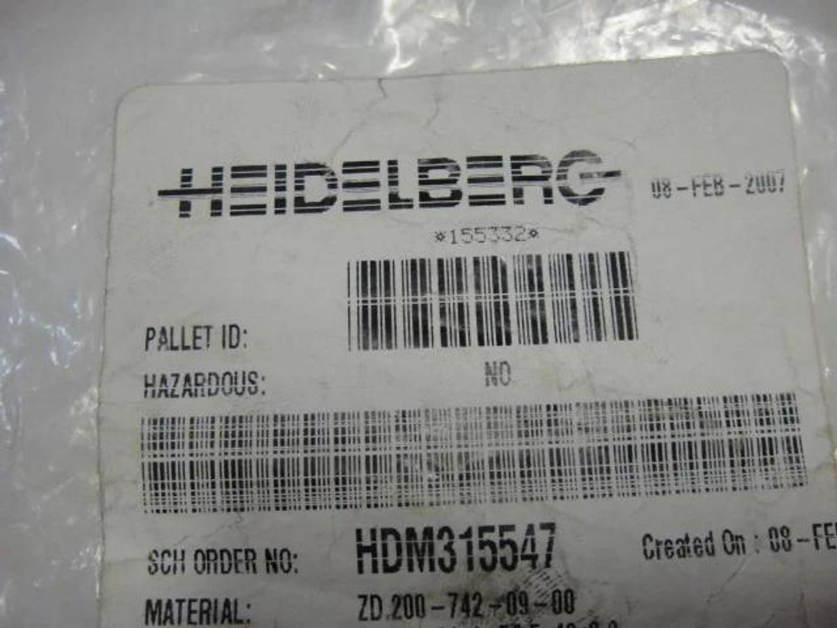 Used Heidelberg Scoring Blade, Part #HDM315547