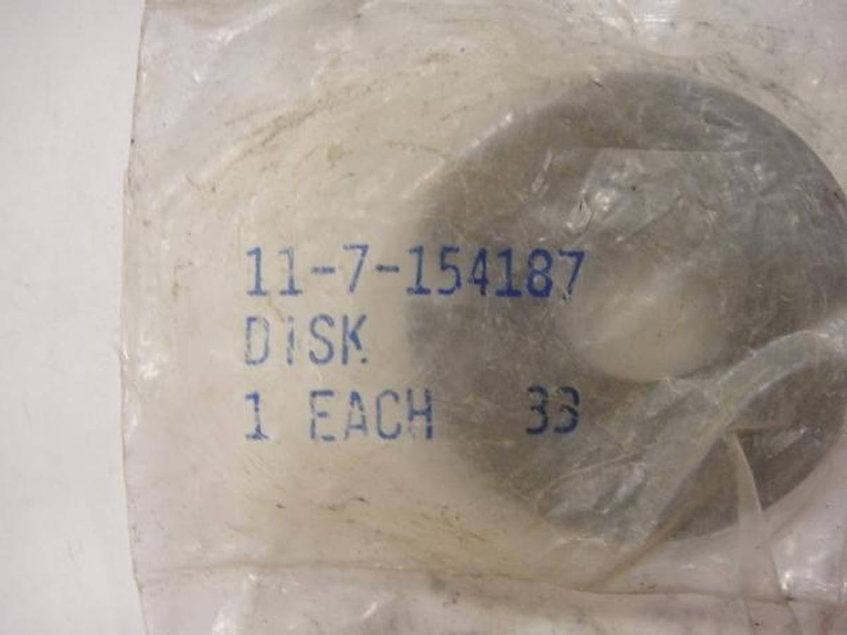 Used Multigraphics Drive Disc (F), Part #M-11-7-154187