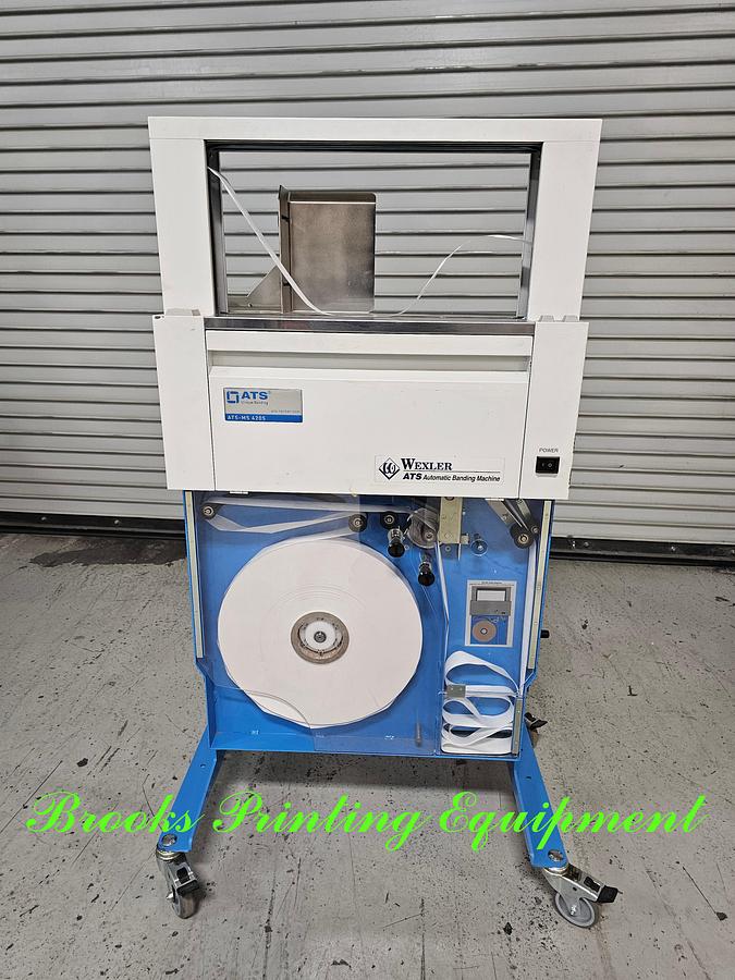 Used Wexler ATS-MS-420S Bander