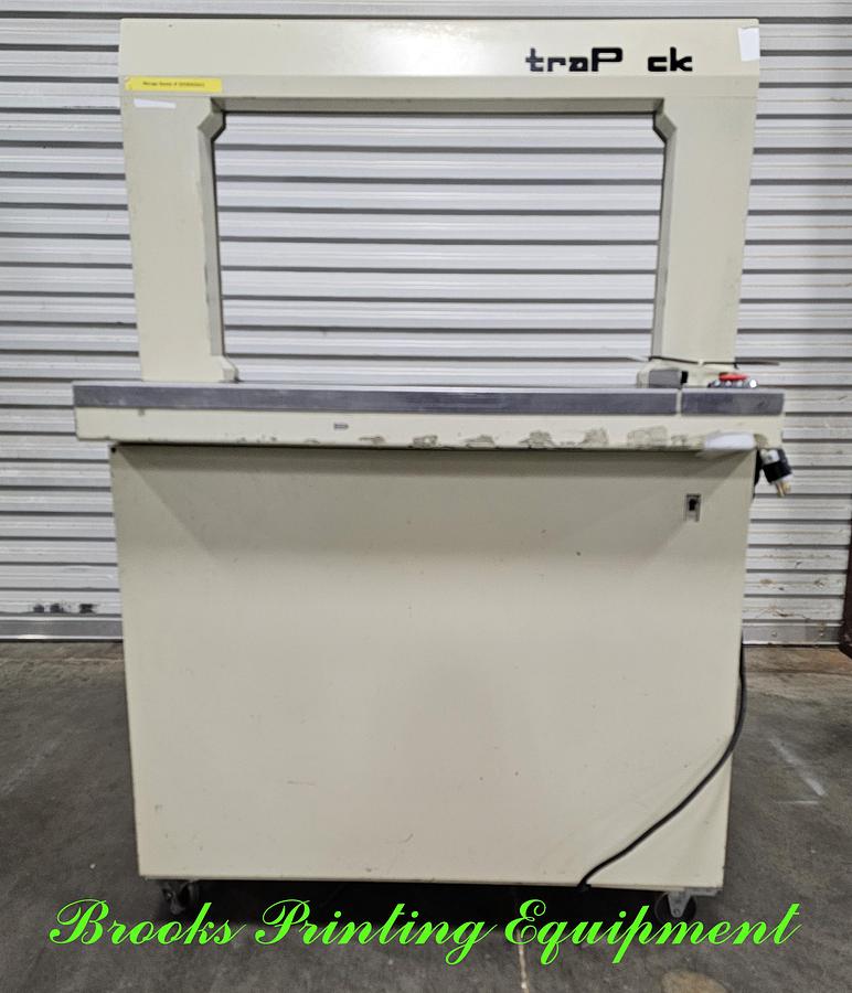 Used StraPack RQ-8IR2 Strapping Machine, 2008