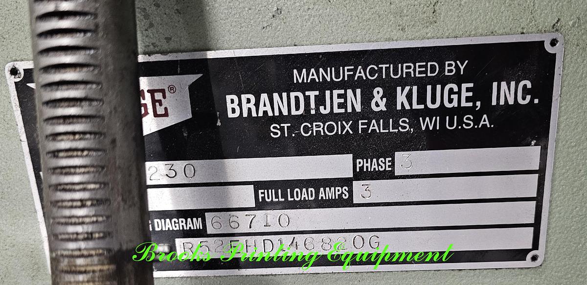 Used Kluge EHD 14 x 22