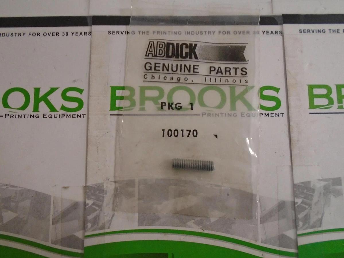 Used AB Dick Socket Set Screw, Part #100170