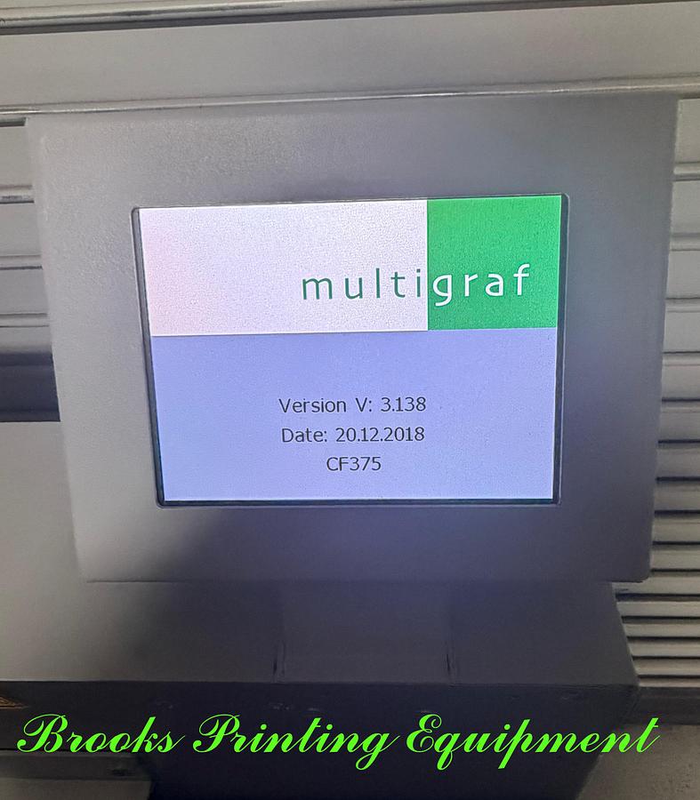 Used Multigraf Touchline CF375, 2025