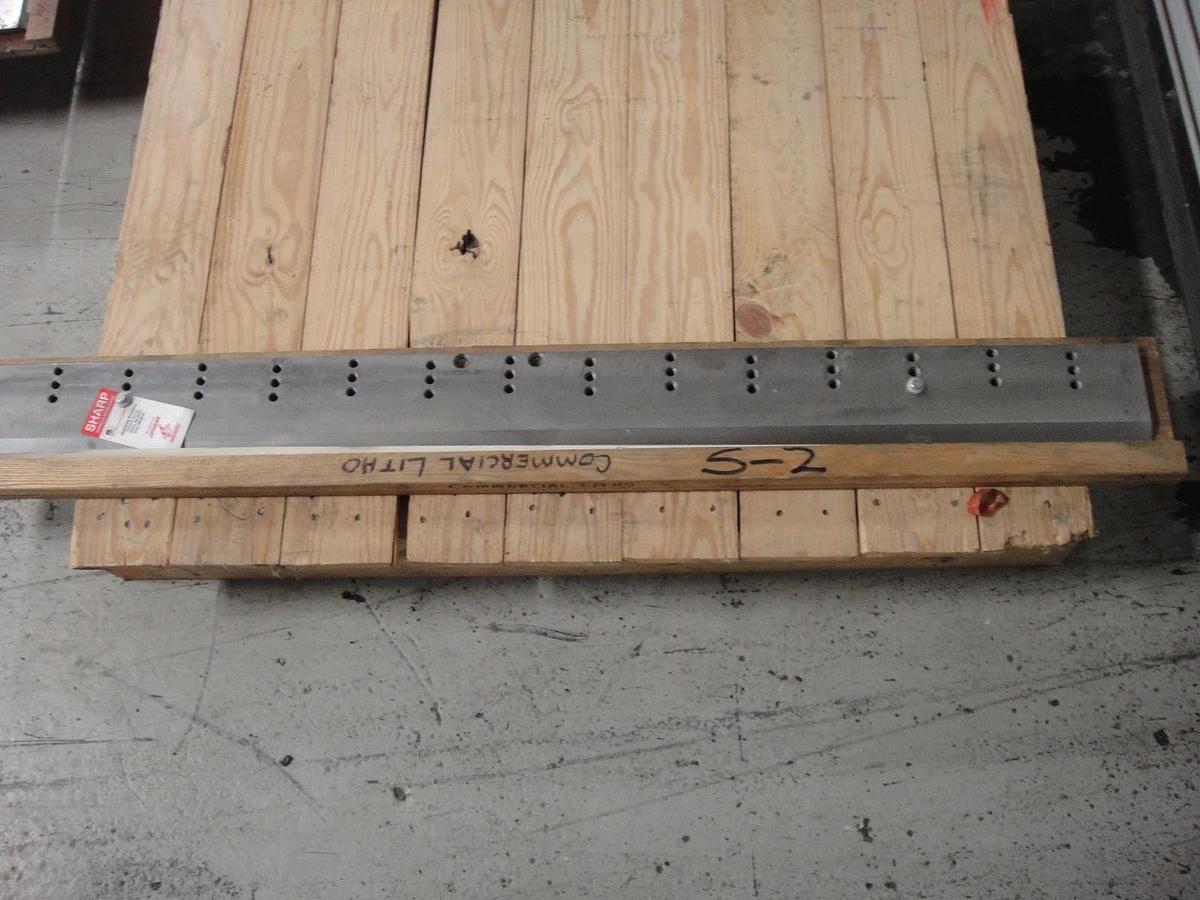 Used Polar 137 (45 Straight Holes) Cutting Blade