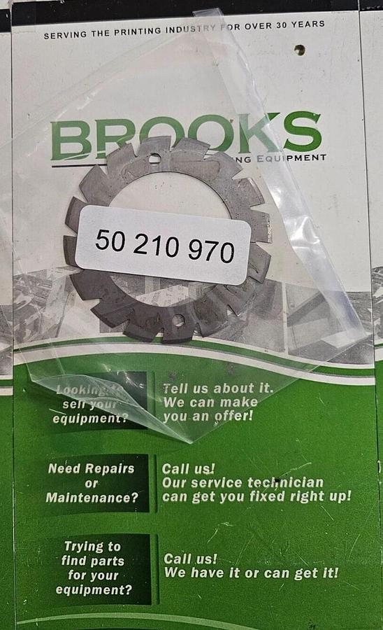 Used MBO/Stahl Split Perf 16 Teeth, Part #50210970