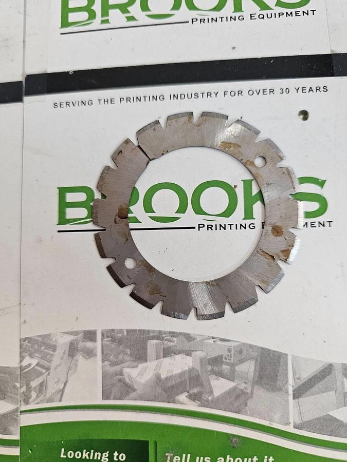 MBO/Stahl Split Perf 18T, Part #MS293