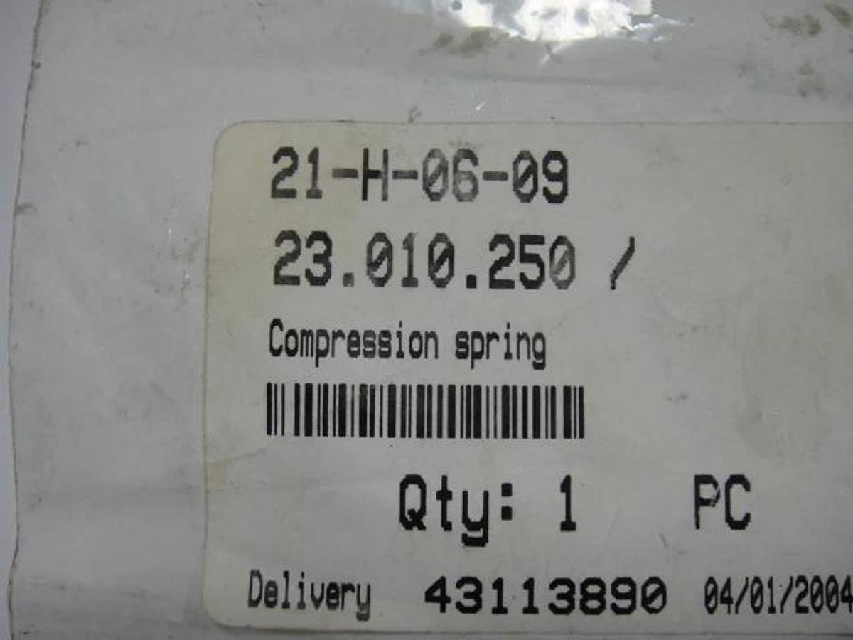 Heidelberg Compression Spring, Part #23.010.250