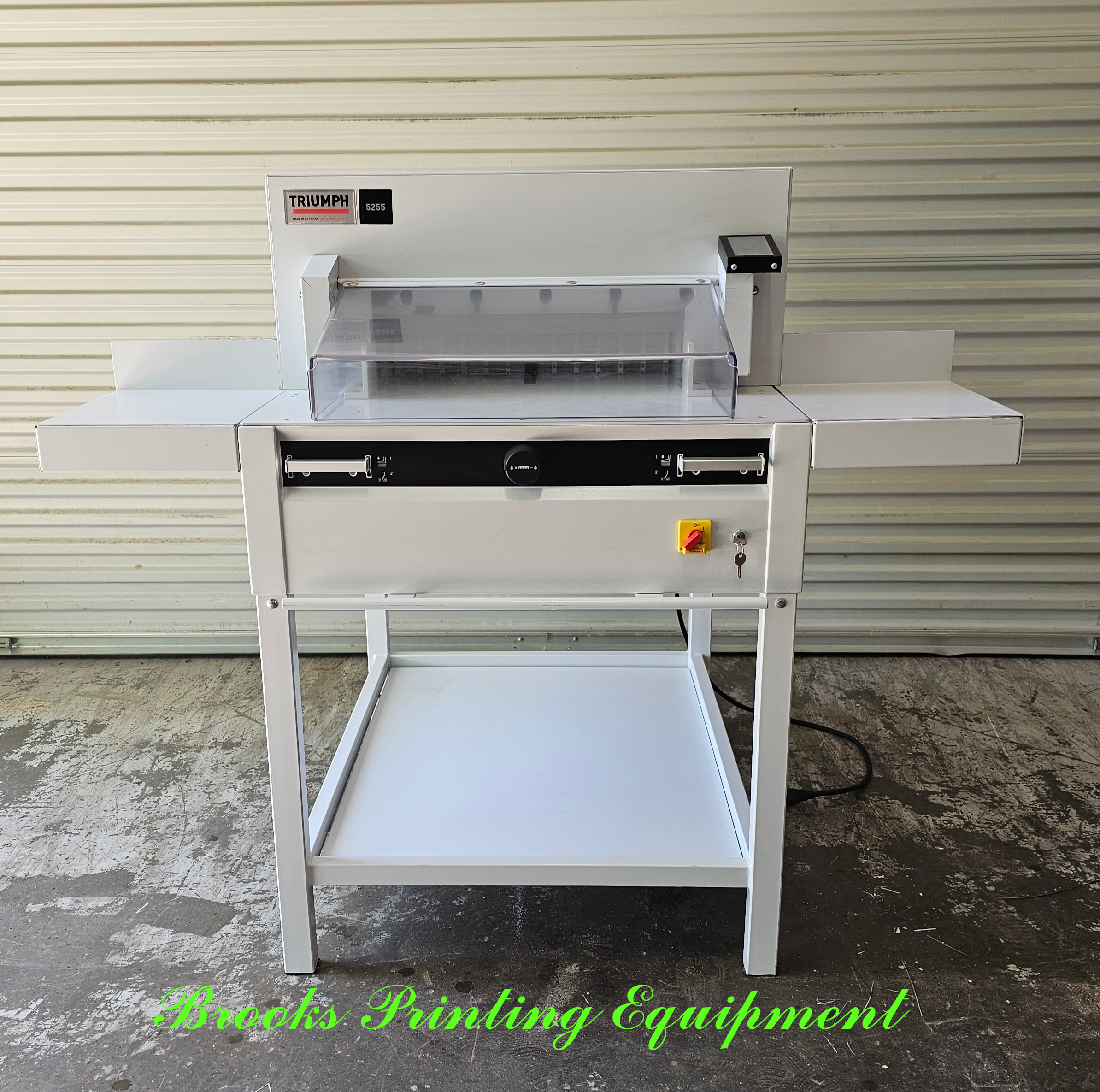 Used Triumph 5255 Paper Cutter, 2019