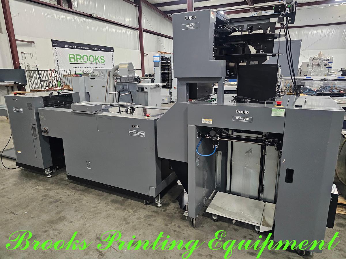 Used Duplo DSF-5000 Pro