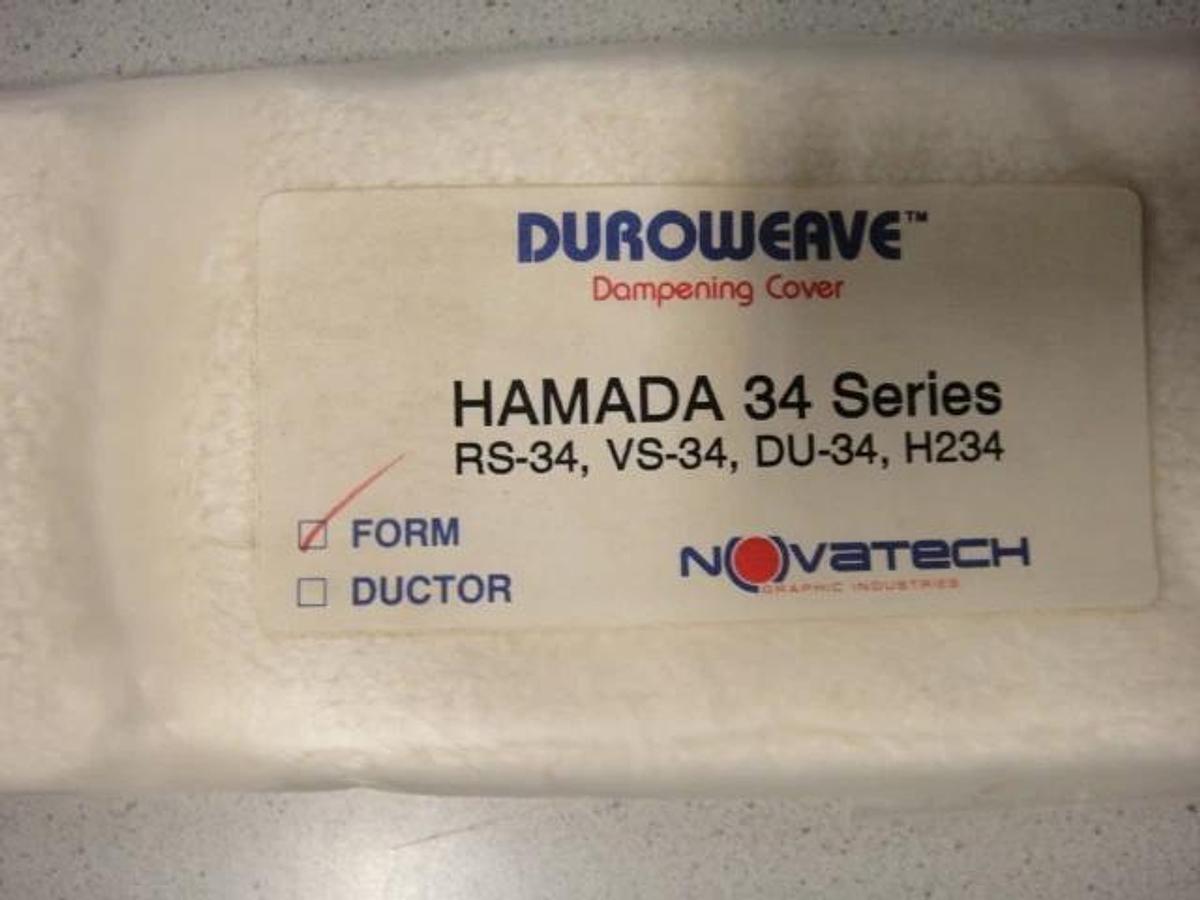 Used Hamada 34 Series Form Dampening Cover, Fits: RS-34, VS-34, DU-34, H234