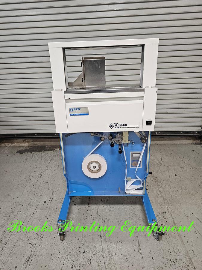 Used Wexler ATS-MS-420S Bander, Video