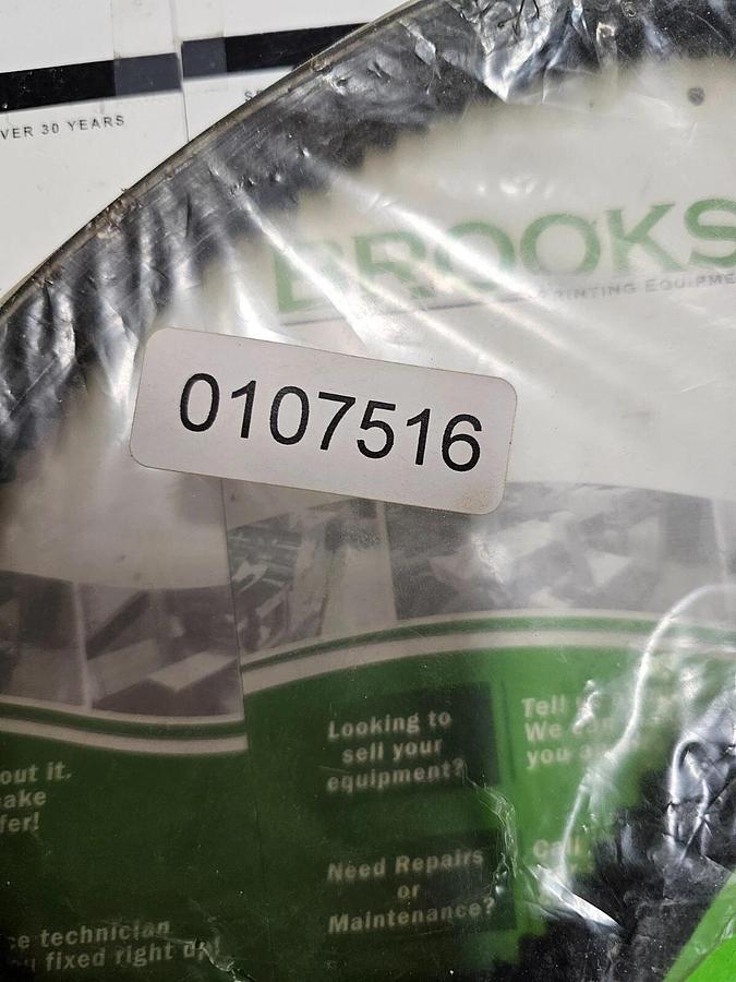 Used MBO Motor Drive Belt (Toothed), Part #0107516