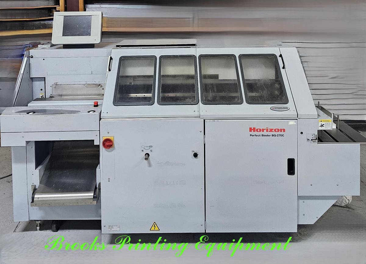 Used Horizon BQ-270C Perfect Binder, Video