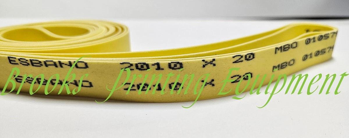 MBO Feeder Drive Belt, Part #00105791