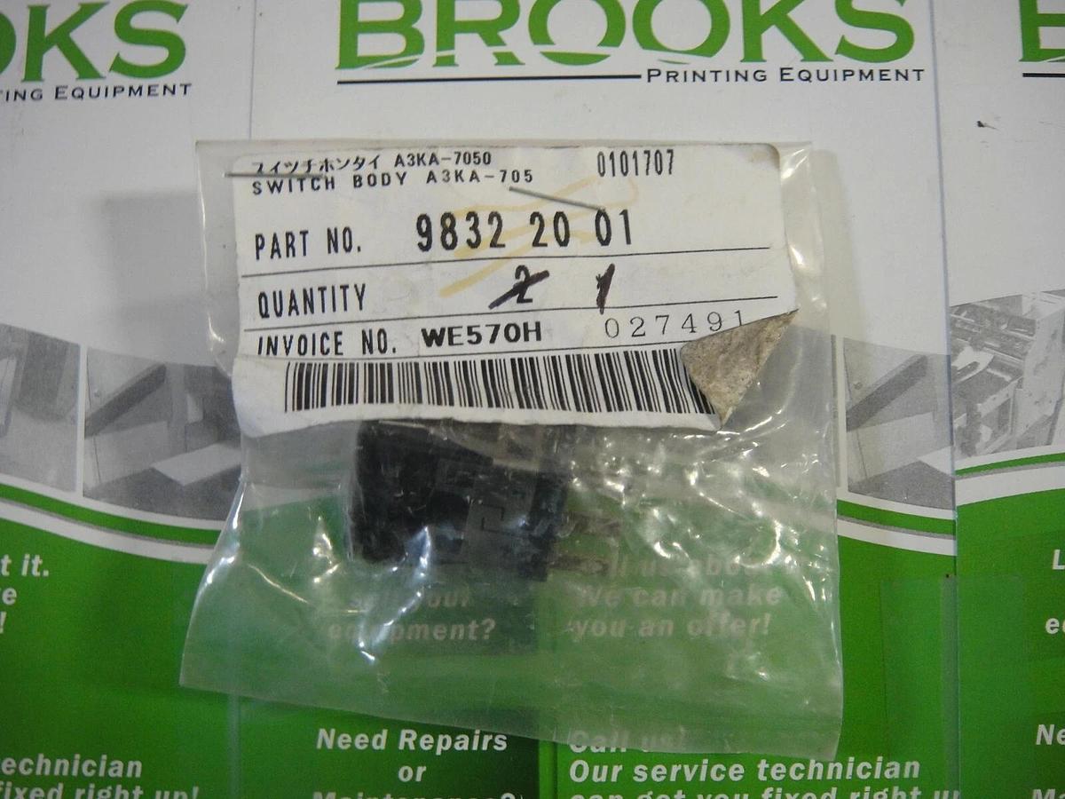 Used Ryobi Switch Body, Part #9832 20 01