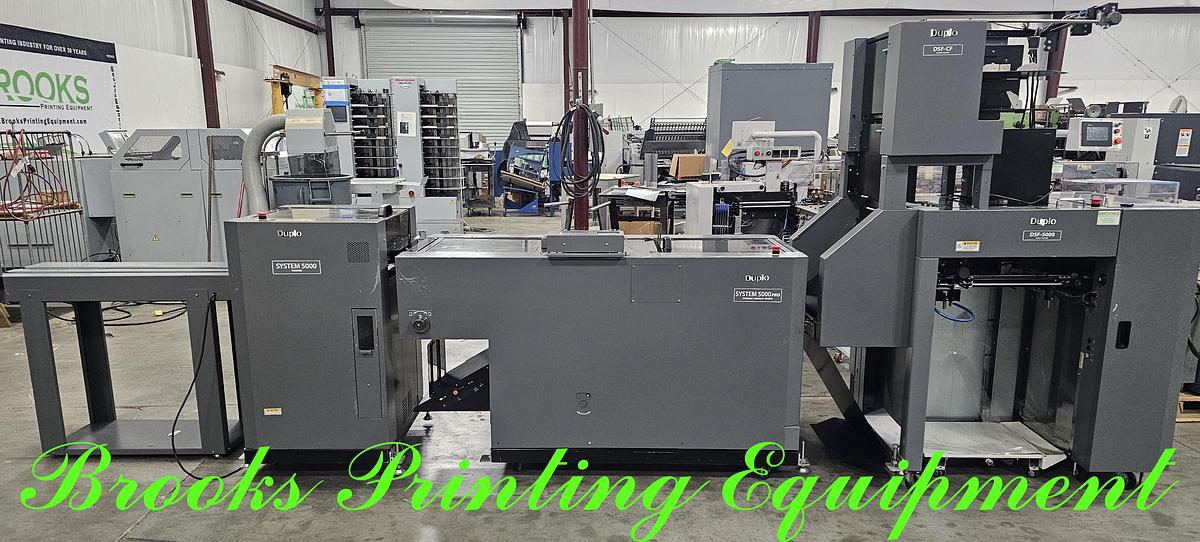 Used Duplo DSF-5000 Pro