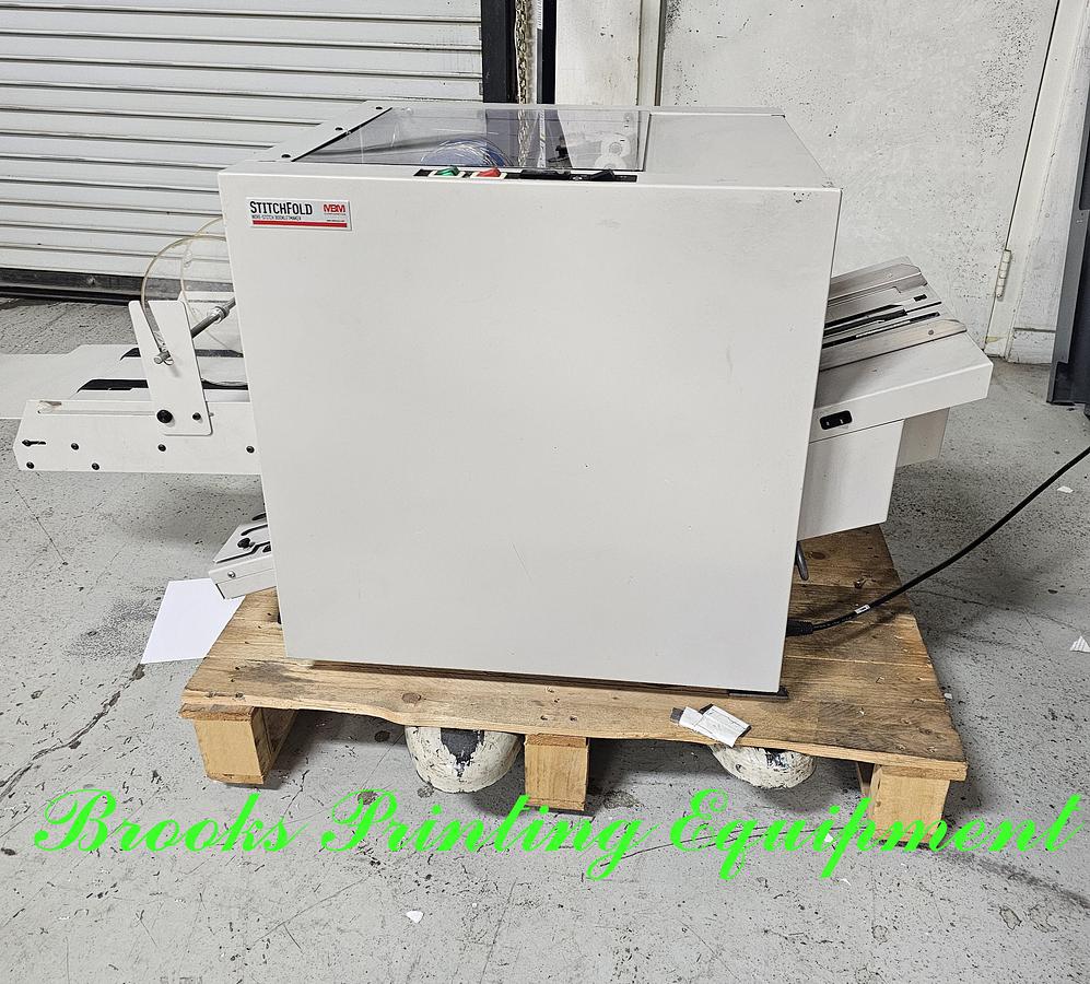 Used MBM B200 Stitch'n Fold Bookletmaker, Video