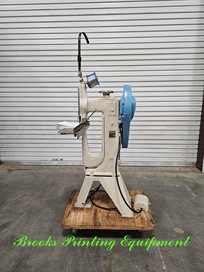 Used Bostitch Bronco 7A Stitcher, Video