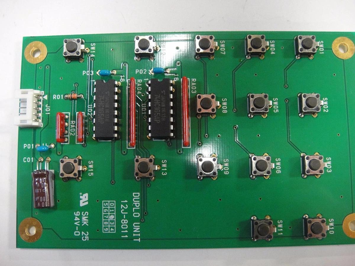 Duplo Key P. W. B. Unit (1/2, 2/2) Part #12J-8011