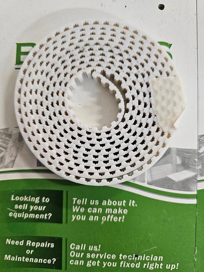 MBO Lower Fold Plate Belt, Tooth Pitch 5mm