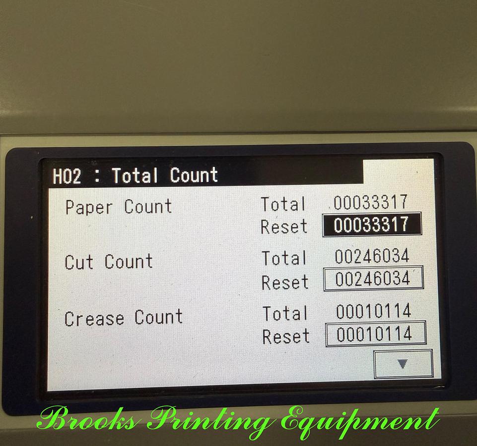 Used Duplo DC-618 with DC In-Line Folder, 2023