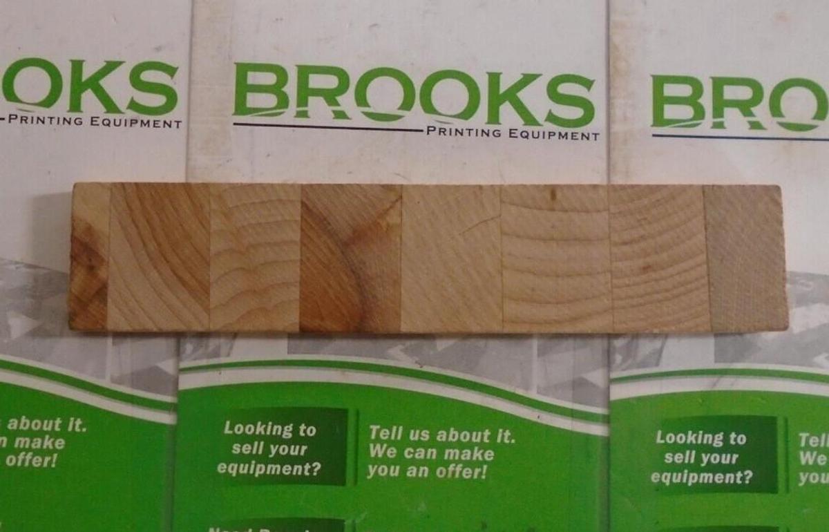 Challenge Style Wood Blocks (3 Dozen), 6 x 1-1/4 x 3/8