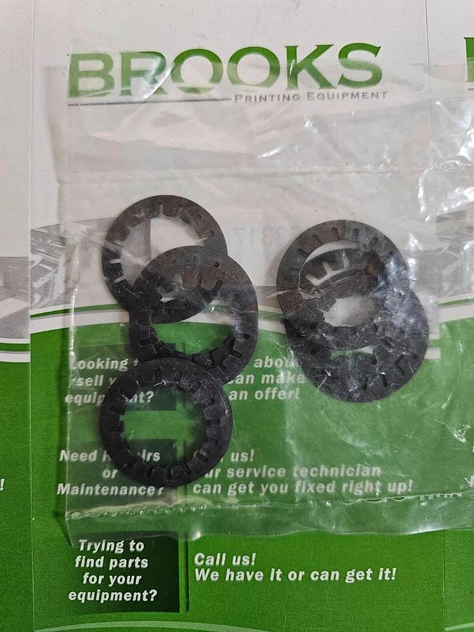 Used MBO Cup Washer/Disc Spring, Part #0103317