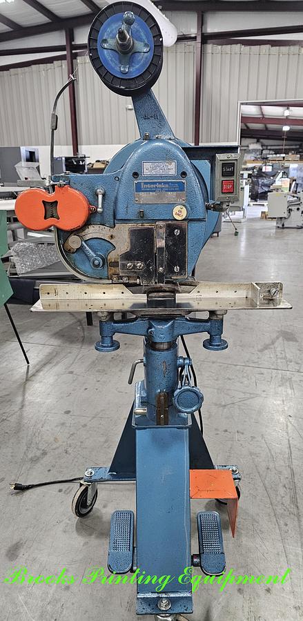 Used Interlake S3A 3/4 Stitcher, 1983