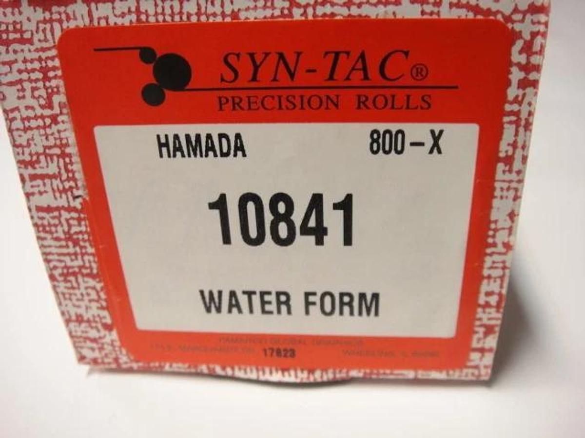 Hamada 800-X Water Form Roller, Part #10841