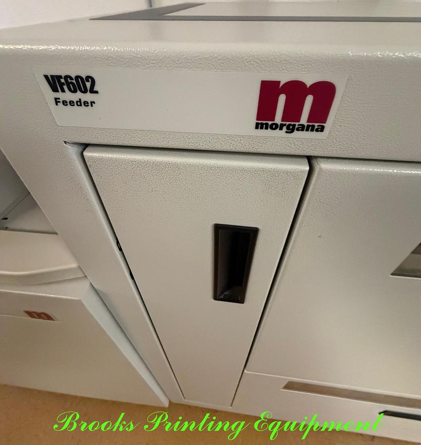 Used Morgana BM500 Bookletmaker with VF602 Feeder