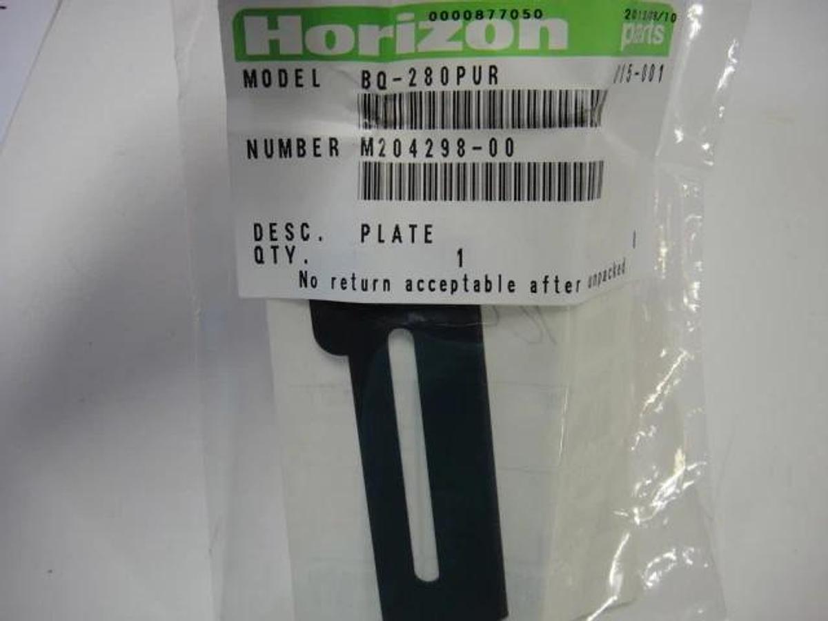 Horizon Plate, Part #M204856-00