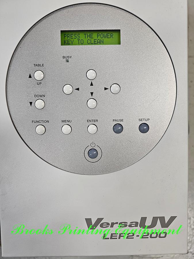 Used Roland VersaUV LEF2-200 20" Benchtop Flatbed Printer