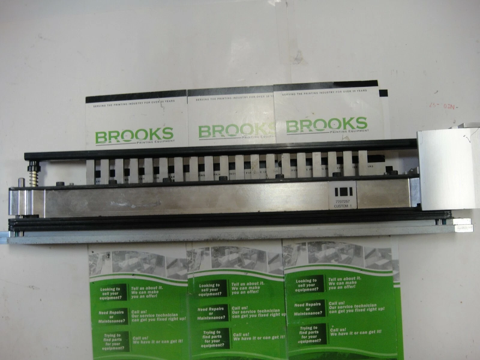 Used GBC Quantum P70ix Custom Die, Part #7707257