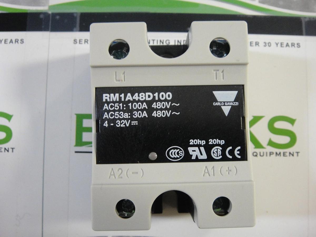 Carlos Gavazi Electromatic SS Panel Mount Control Voltage, Part #RM1A48D100