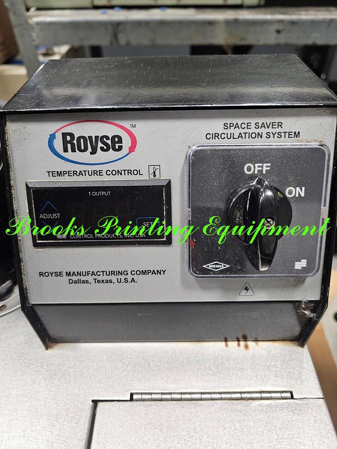 Used Royse 6000-11D Recirculator