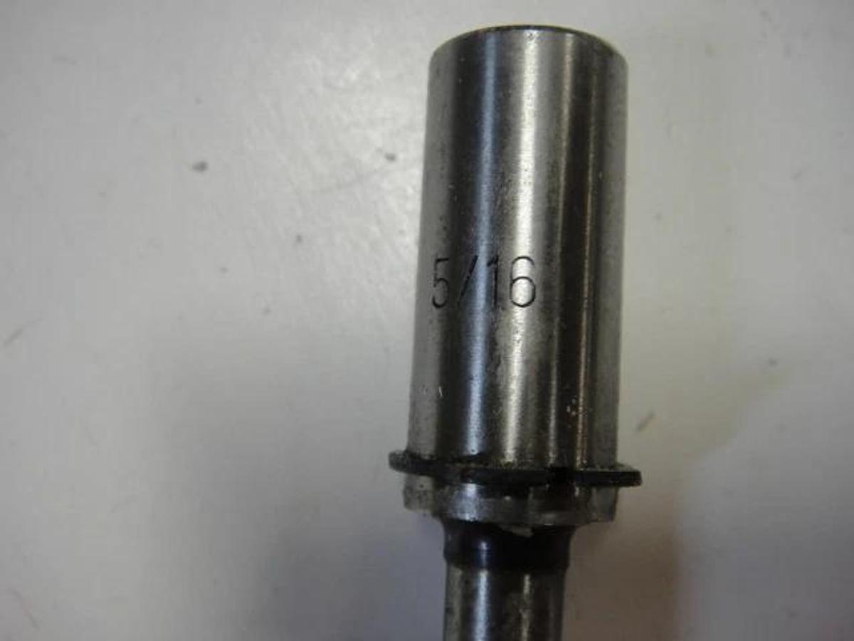 Used Iram or Baum 5/16 x 3 Hollow Drill Bit, Used