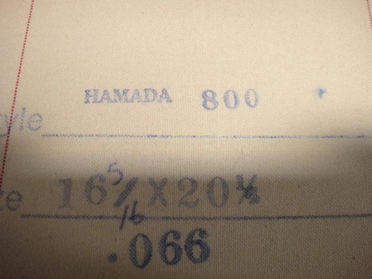 Hamada 800/885 Blanket